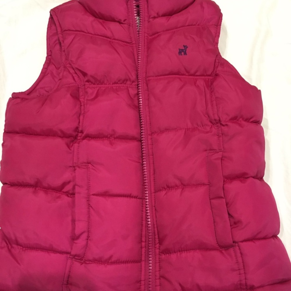 Old Navy Girl’s Quilted Vest Sz Small